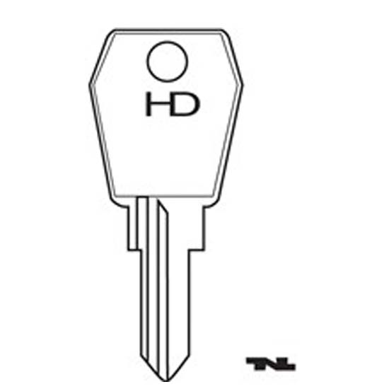 H578 EU5R Eurolock key blank H578 EU5R Eurolock key blank