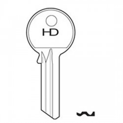 H584 LOB1 lob key blank