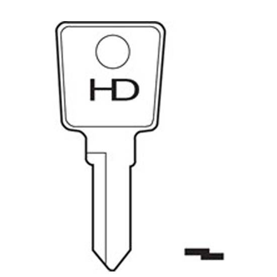 H585 LAS21 Las key blank