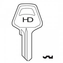 H589 MR1 Meroni key blank