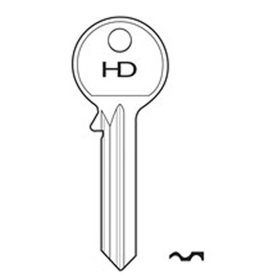 H591 UL2R Universal key blank