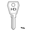 H596 LF78 L&F key blank