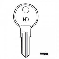 H609 U122BER Yale key blank