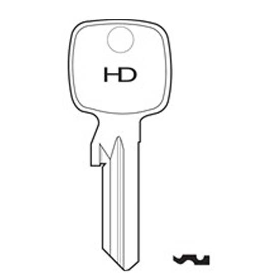 H614 WAG1 Viro key blank H614 WAG1 Viro key blank