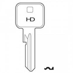 H615 ML1 Mila key blank