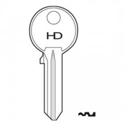 H616 AB20 Abus key blank