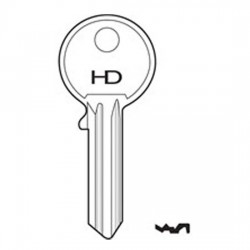 H620 AB6550 Abus key blank