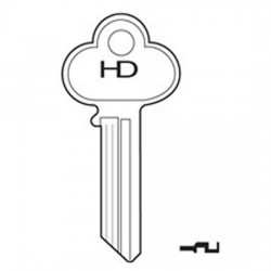 H640 GRD1 Guard key blank
