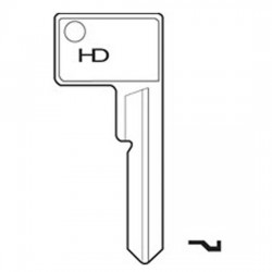 H641 SQ11R Squire key blank
