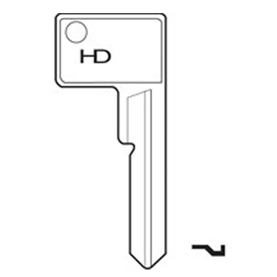 H641 SQ11R Squire key blank