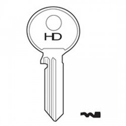H643 RUAL Ruko key blank