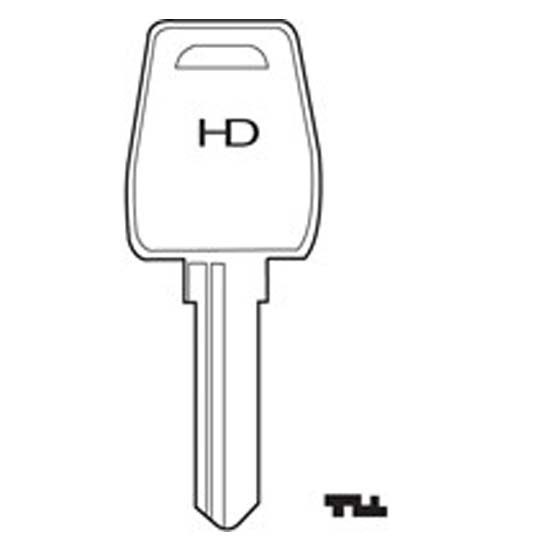 H658 ME10R Melmetall key blank