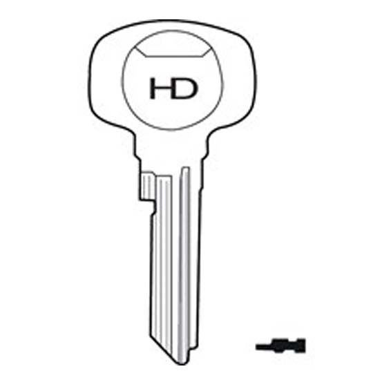 H689 YA273D Yale key blank H689 YA273D Yale key blank