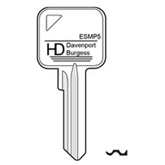 H690 MP5 Eurospec key blank