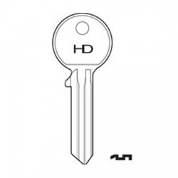 H093 AB1 Abus key blank