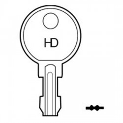 WL077 KWL39 Chubb Window Keys