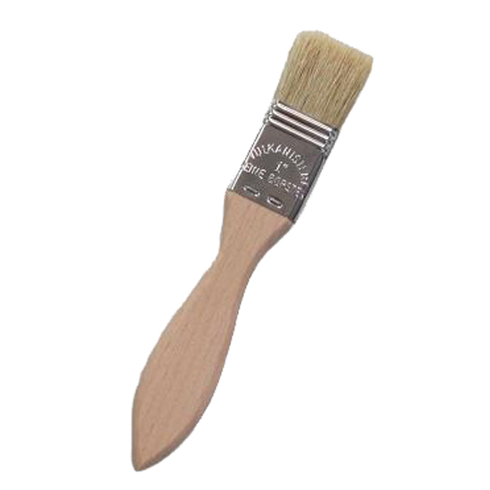 Flat Glue Brush 1"