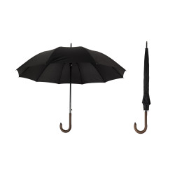 Wooden Handle Walking Umbrella Moon