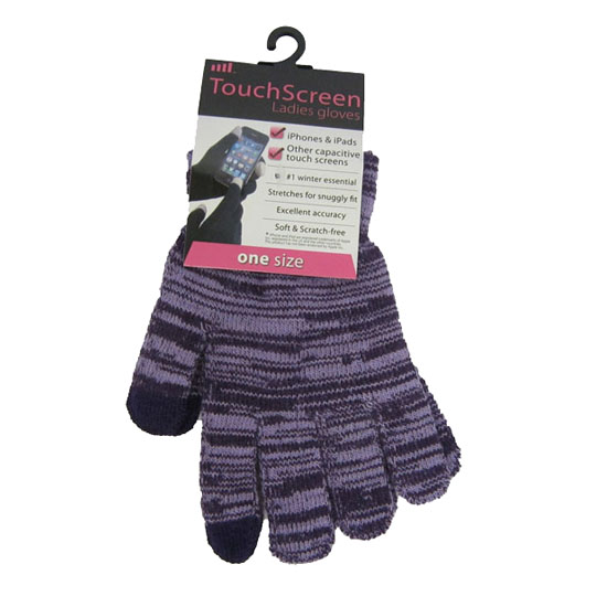 Wooly Phone Gloves Ladies