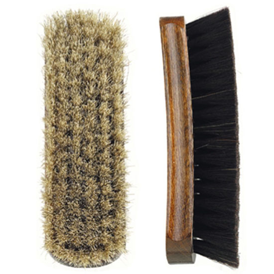 Horse Hair Shoe Brush 17cm