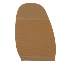 Svig Ribbed Stick On Soles Ladies Large Tan