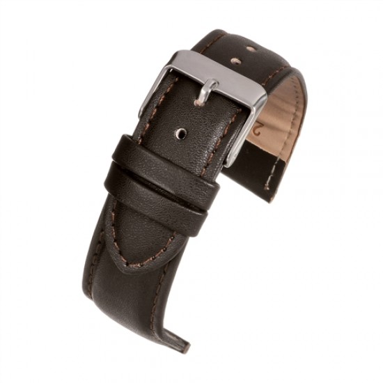 E105p Brown Padded Watch Strap