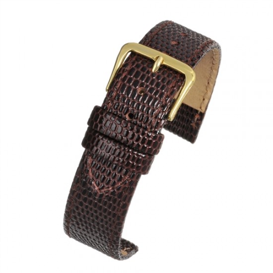 R617S Brown Lizard Watch Strap