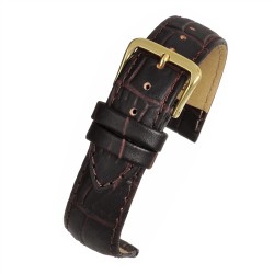 R621s Brown Croc Grain Watch Strap